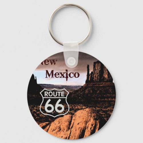Route 66 new Mexico Keychain