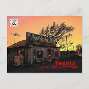Route 66 (OK) Postcard