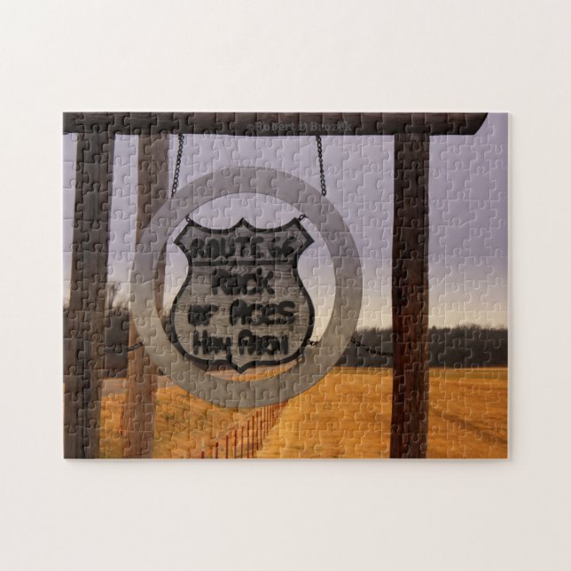 Route 66 Oklahoma PUZZLE (Horizontal)