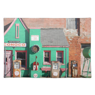 Route 66 Old Conoco Station Placemat