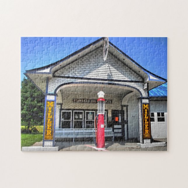 Route 66  Petrol Stations. Jigsaw Puzzle (Horizontal)