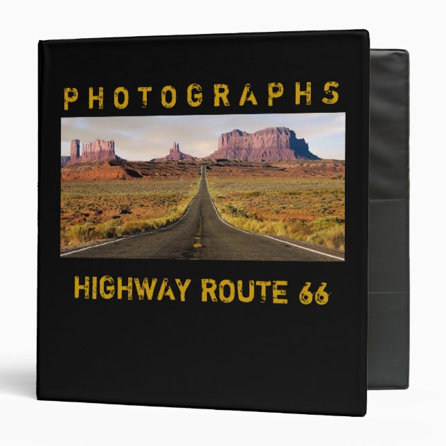 Route 66 Photo Album Binder