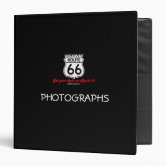 Route 66 Photo Album Binder