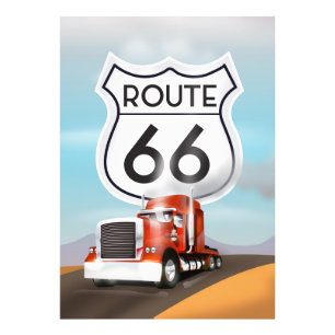 Route 66 photo print