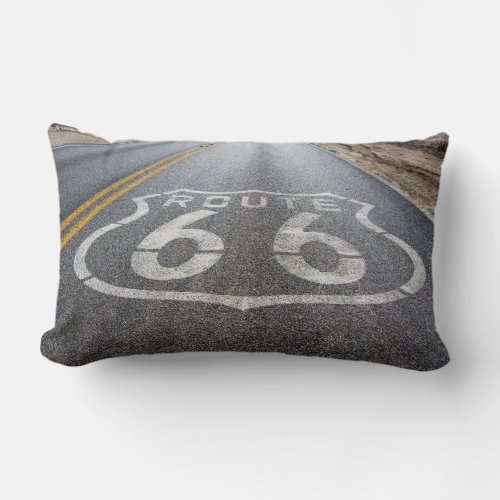 Route 66 Photo Throw Pillow