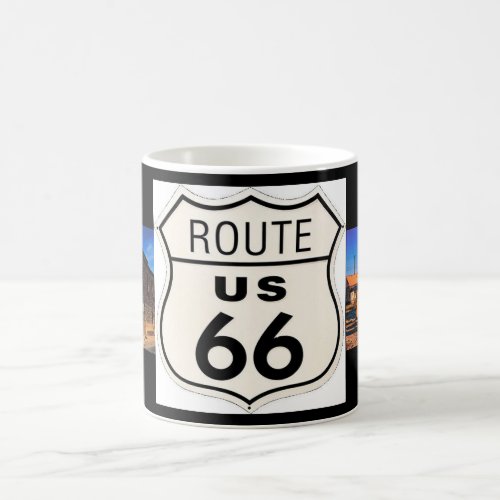 Route 66 Picture Mug