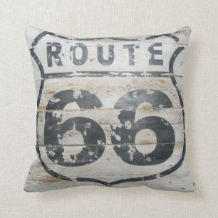 ROUTE 66 Pillow! Throw Pillow