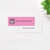 Route 66 Pink Personal Cards (Desk)