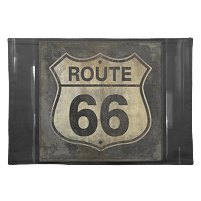 Route 66 placemat (Front)