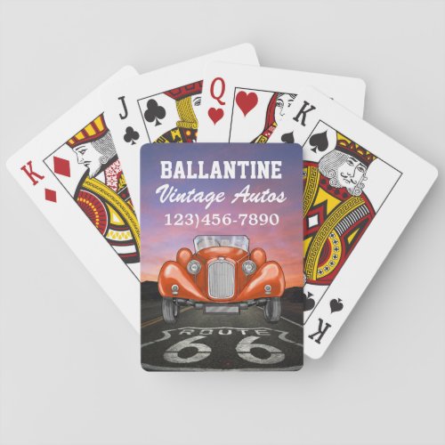 Route 66 _ Playing Cards _ SRF