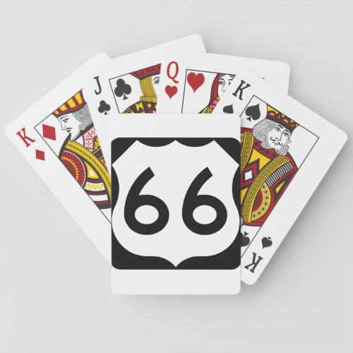 Route 66 poker cards