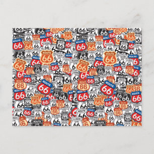 Route 66 postcard