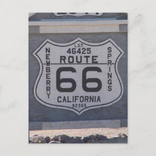 Route 66 postcard