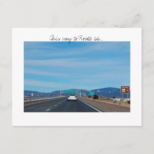 Route 66 Postcard