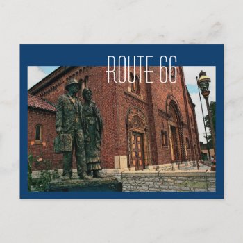 Route 66 Postcard by RickDouglas at Zazzle