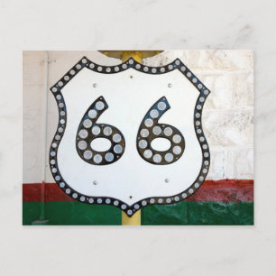 Route 66 postcard