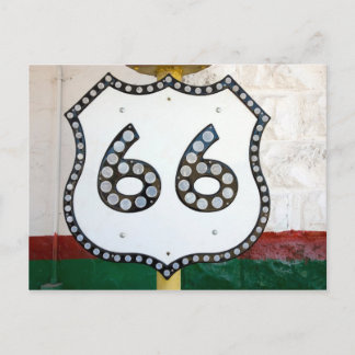 Route 66 postcard