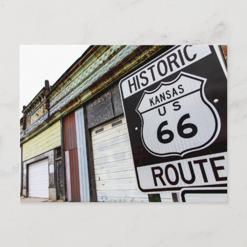 Route 66 postcard