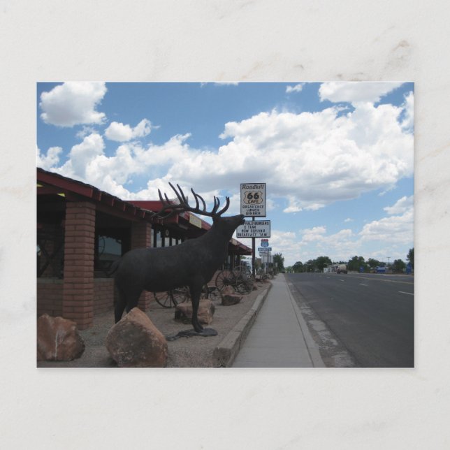 Route 66 postcard (Front)