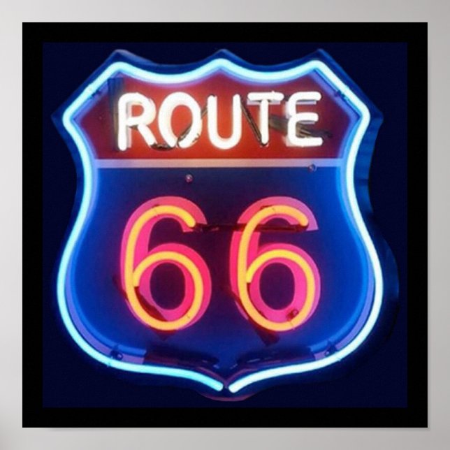 Route 66 Poster (Front)