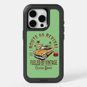ROUTE 66 REVIVAL - FUELED BY VINTAGE - BEL AIR iPhone 15 PRO CASE