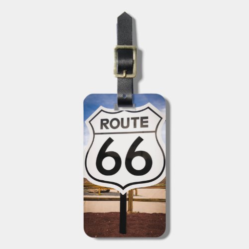 Route 66 road sign Arizona Luggage Tag