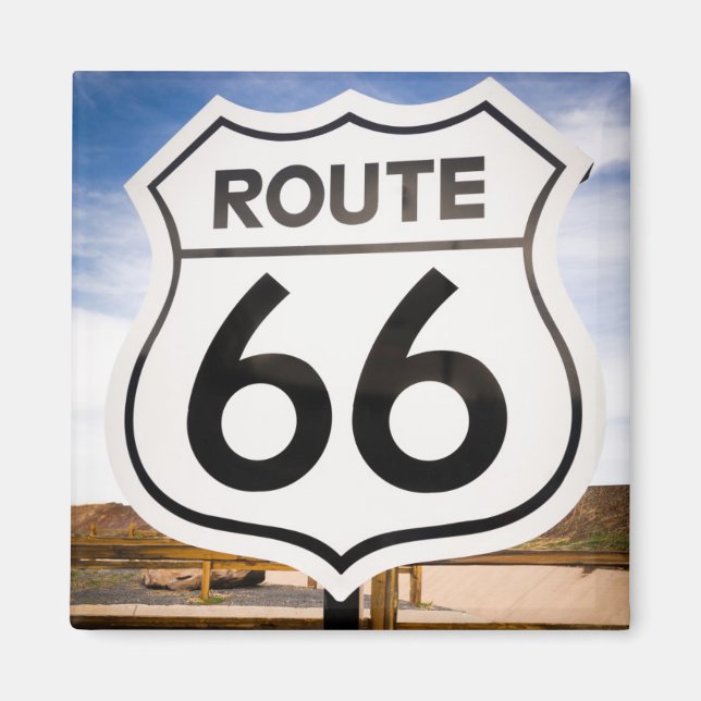 Route 66 road sign, Arizona Magnet (Front)