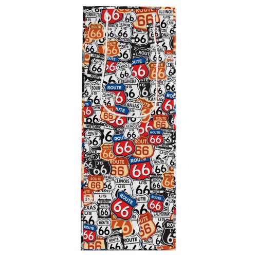 Route 66 Road Signs Wine Gift Bag