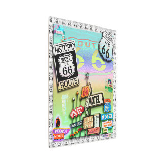 Route 66, Road Trips Metal Print