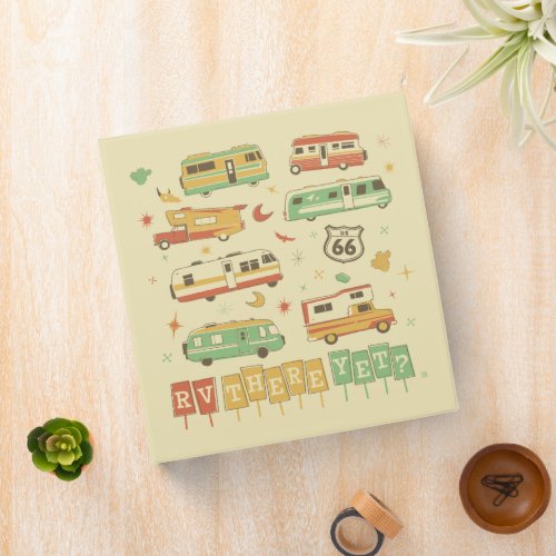 Route 66 RV There Yet 3 Ring Binder