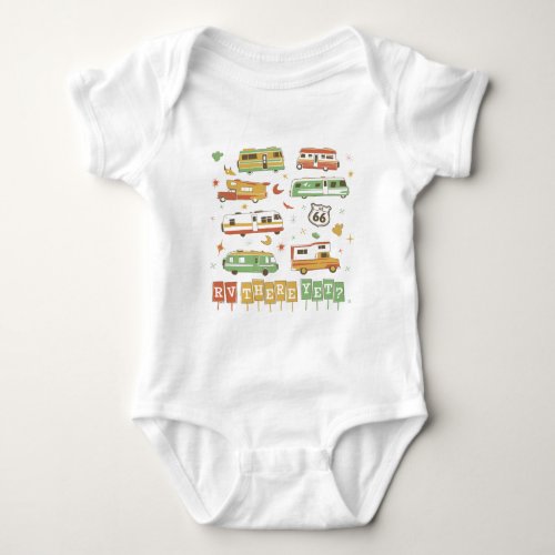 Route 66 RV There Yet Baby Bodysuit