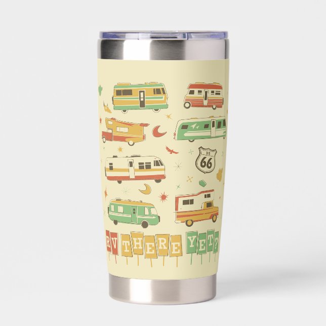 Route 66 RV There Yet Insulated Tumbler (Front)