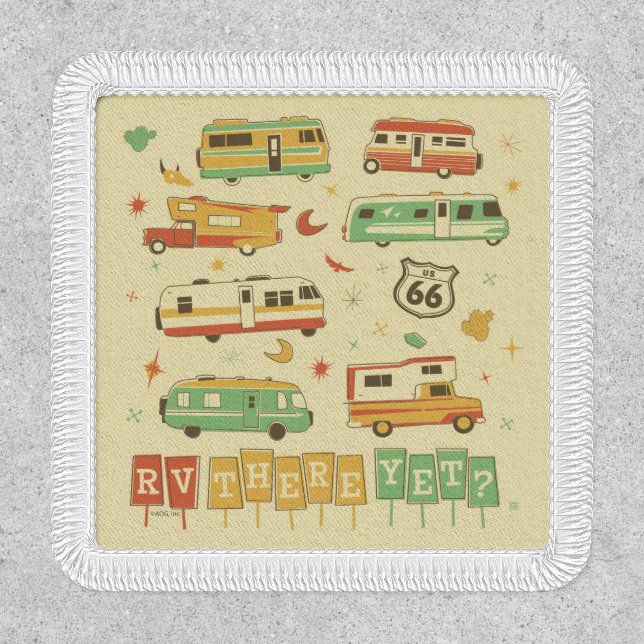 Route 66 RV There Yet Patch (Front)