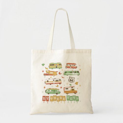 Route 66 RV There Yet Tote Bag