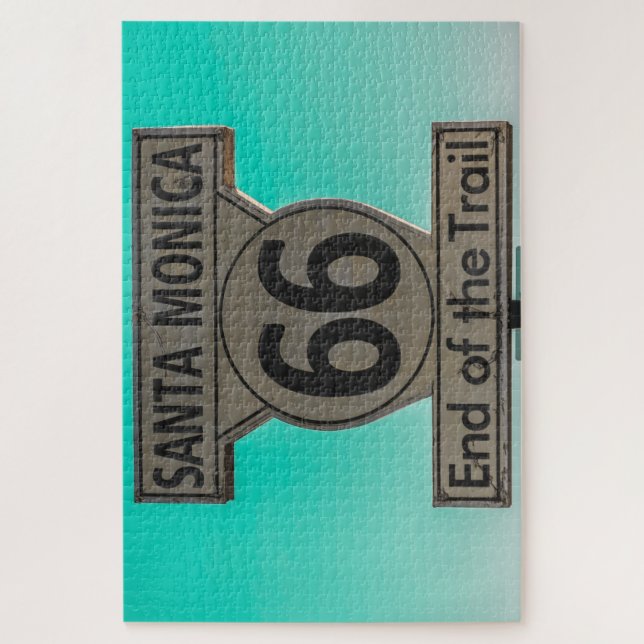 Route 66 Santa Monica. Jigsaw Puzzle (Vertical)