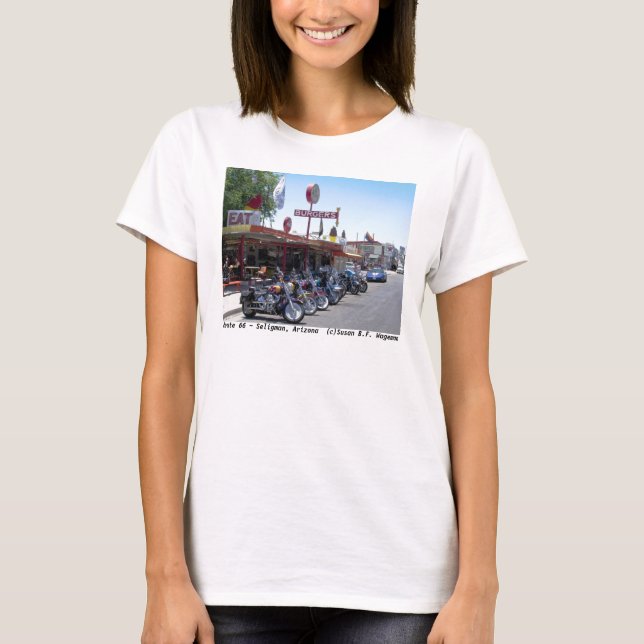 Route 66 ~ Seligman, Arizona T-Shirt (Front)