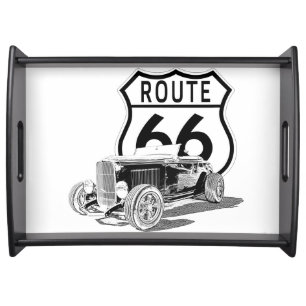 Route 66 serving tray