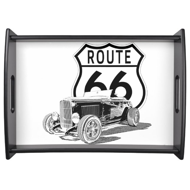 Route 66 serving tray (Front)