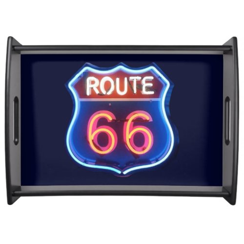 Route 66 serving tray