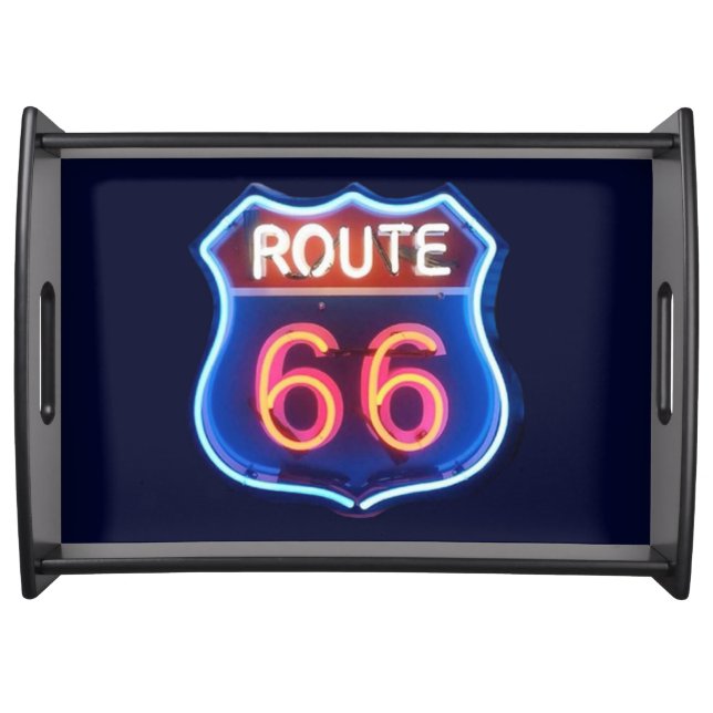 Route 66 serving tray (Front)