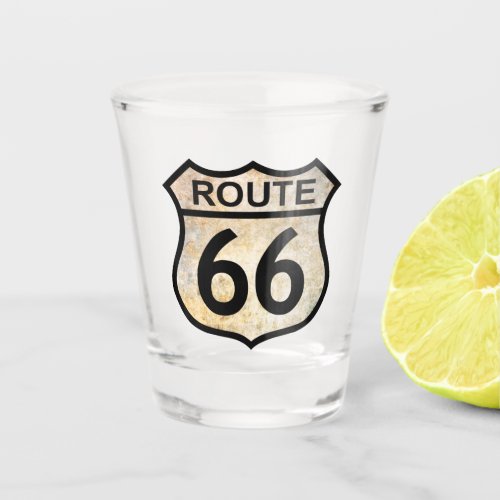 Route 66 shot glass