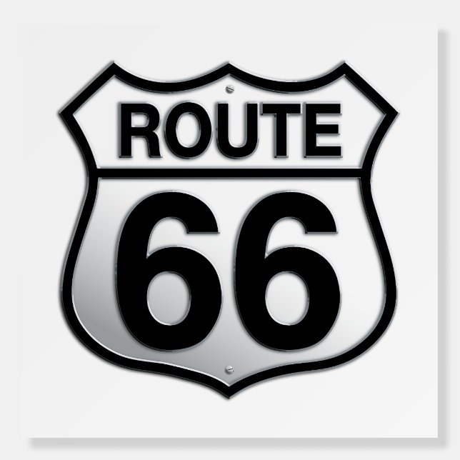 Route 66 sign (Front)