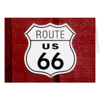 Route 66 Sign Cards