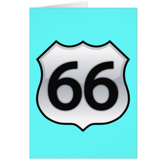 ROUTE 66 SIGN CARDS (Front)
