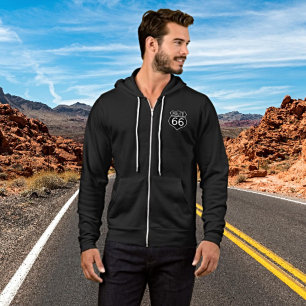 Route 66 Sign or your Image or Logo Hoodie