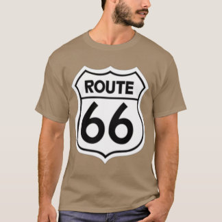 Route 66 Sign Oversized T-Shirt