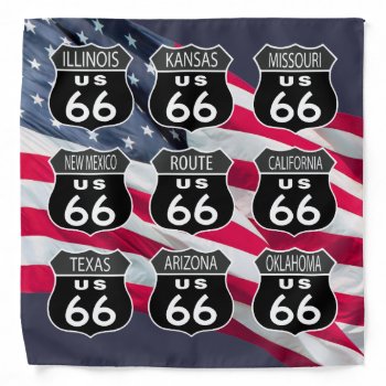 Route 66 Signs Bandana by Impactzone at Zazzle