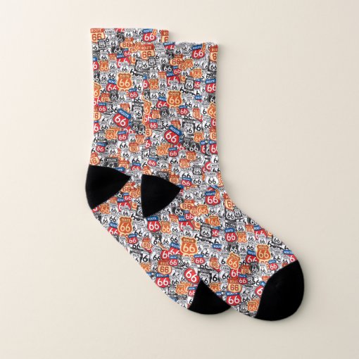 Route 66 socks | Zazzle