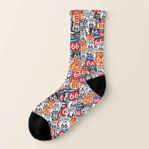 Route 66 socks
