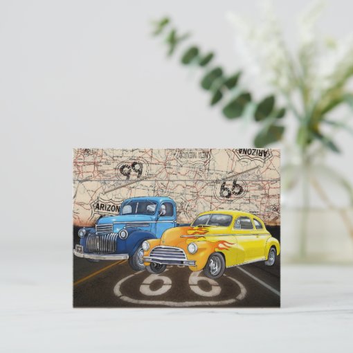 Route 66 - SRF Invitation | Zazzle